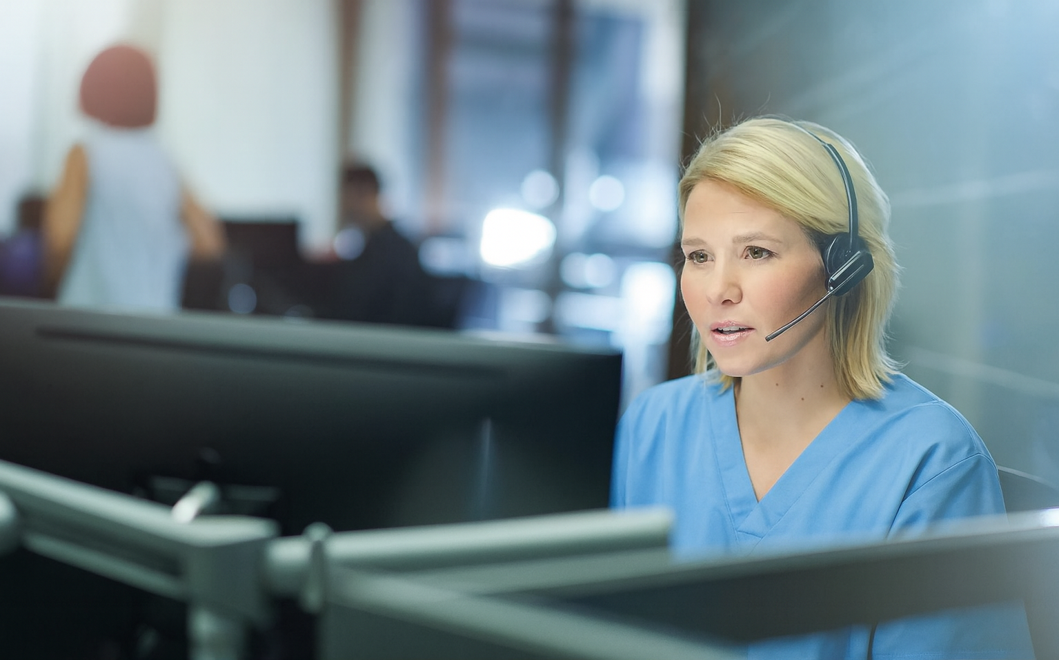 Advanced medical device in action, providing remote healthcare solutions